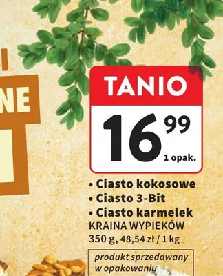 Ciasto kokosowe promocja w Intermarche
