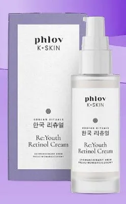 Krem do twarzy Phlov K-Skin Re:Youth Retinol Cream promocja w Hebe