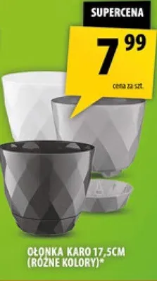 Osłonka Karo 17,5cm (różne kolory) promocja w Arhelan