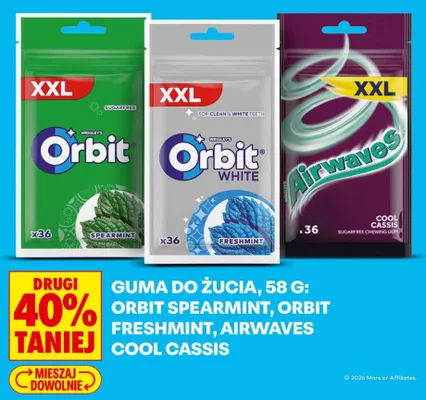 Guma do żucia promocja w Biedronka