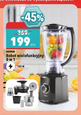 Robot wielofunkcyjny 6 w 1 Hoffen promocja w Biedronka