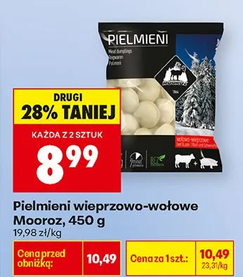 Pielmieni wieprzowo-wołowe promocja w Biedronka
