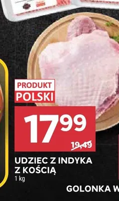 Udziec z indyka z kością promocja w Stokrotka