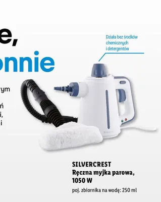 Ręczna myjka parowa, 1050 W promocja w Lidl