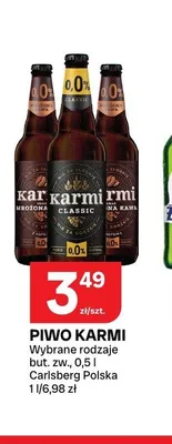 Piwo bezalkoholowe KARMI Mrożona Kawa but. zw. promocja w Chorten