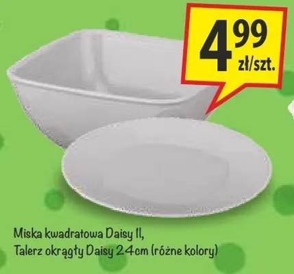 Talerz okrągły Daisy 24cm promocja w Arhelan