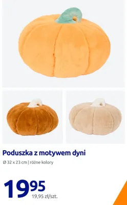 Poduszka z motywem dyni promocja w Action