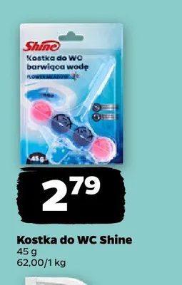 Kostka do WC Shine Flower Meadow promocja w Netto