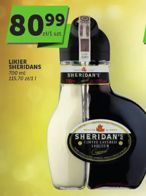 Likier Sheridan's promocja w Euro Sklep
