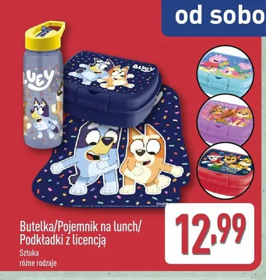 Pojemnik na lunch z licencją promocja w Aldi