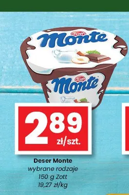 Deser Monte promocja w emma MARKET