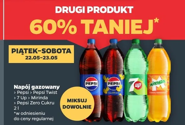 Napój gazowany promocja w Netto