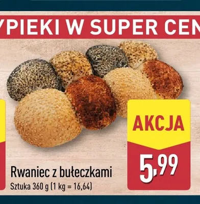 Rwaniec z bułeczkami promocja w Aldi