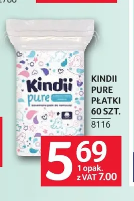 Płatki Kindii Pure 60 szt. promocja w Selgros