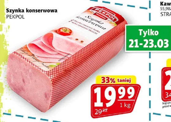Szynka konserwowa promocja w Prim Market