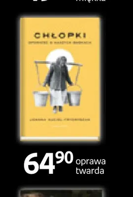 Książka Chłopki oprawa twarda promocja w Empik
