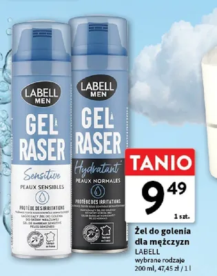Żel do golenia dla mężczyzn Labell Men Hydratant promocja w Intermarche