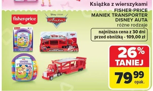 Książka z wierszkami różne rodzaje promocja w Carrefour