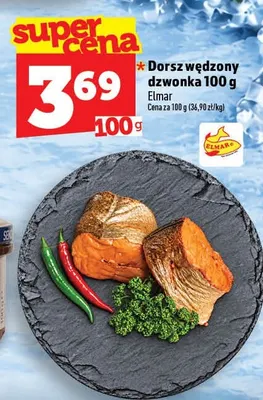 Dorsz wędzony dzwonka Elmar promocja w TOPAZ