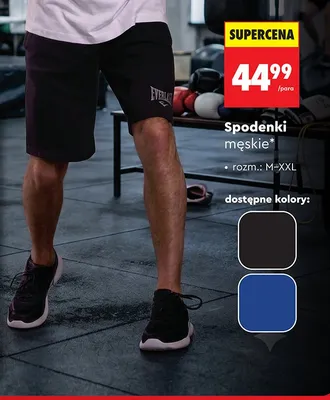 Spodenki męskie Everlast promocja w Biedronka