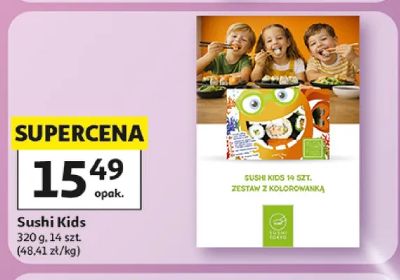 Sushi Kids promocja w Auchan