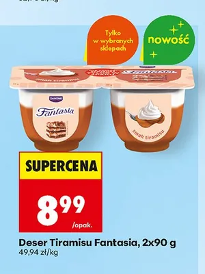 Deser Tiramisu Fantasia promocja w Biedronka