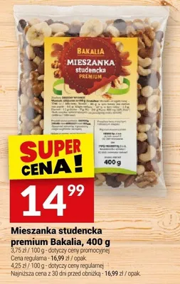 Mieszanka studencka premium promocja w Twój Market