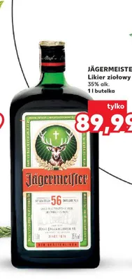 Likier ziołowy Jägermeister promocja w Kaufland