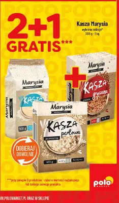 Kasza Marysia promocja w POLOmarket