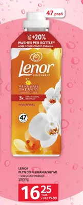 Płyn do płukania Lenor 987ml promocja w Selgros