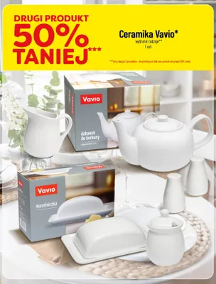 Ceramika Vavio promocja w POLOmarket