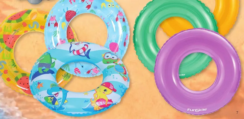 Kółko do pływania Funsicle promocja w Dino