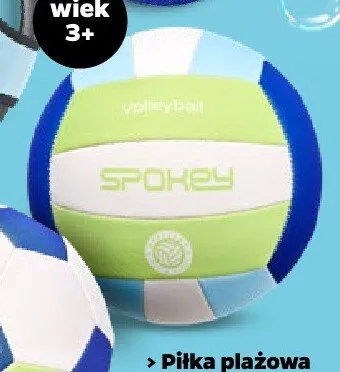 Piłka plażowa siatkowa Spokey promocja w Netto