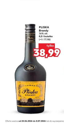Brandy Pliska promocja w Kaufland