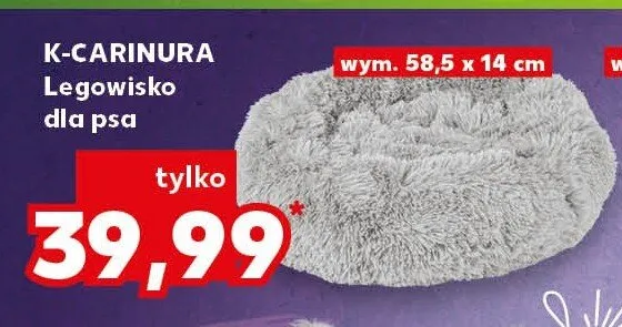 Legowisko dla psa promocja w Kaufland