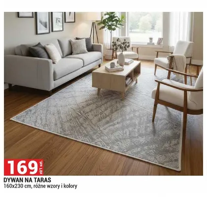 Dywan na taras promocja w Merkury Market