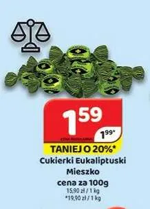 Cukierki Eukaliptuski Mieszko promocja w Delfin