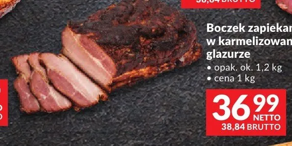 Boczek zapiekany w karmelizowanej glazurze Pekpol promocja w Makro