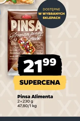 Pinsa Alimenta 2-pak promocja w Netto