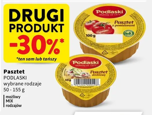Pasztet Podlaski wybrane rodzaje promocja w Intermarche
