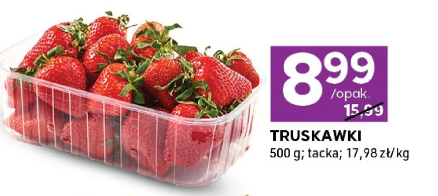 Truskawki promocja w Stokrotka