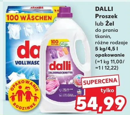 Proszek do prania tkanin różne rodzaje promocja w Kaufland