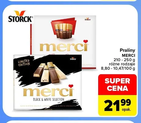 Praliny Merci promocja w Carrefour Market