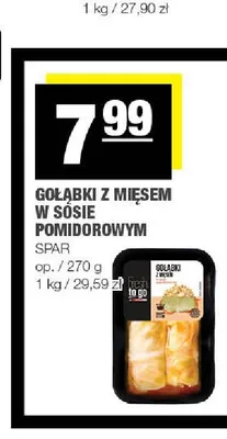 Gołąbki z mięsem w sosie pomidorowym SPAR promocja w SPAR