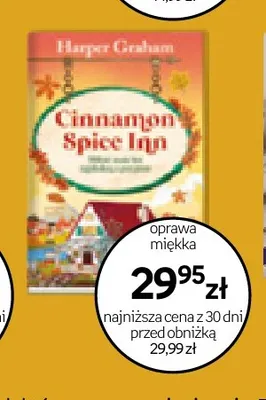 Książka Cinnamon Spice Inn Harper Graham promocja w Empik