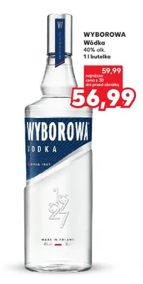 Wódka Wyborowa promocja w Kaufland