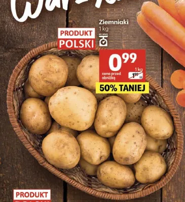 Ziemniaki promocja w Delikatesy Centrum