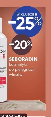 Kosmetyki do pielęgnacji włosów Seboradin promocja w Super-Pharm