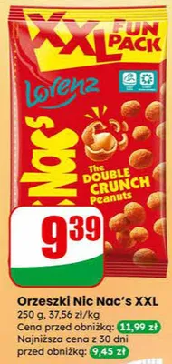 Orzeszki Nic Nac's XXL promocja w Dino