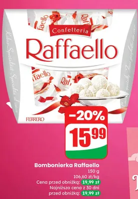 Bombonierka Raffaello promocja w Dino